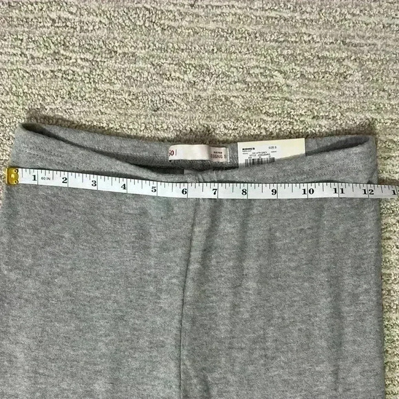 SO Leggings Gray Knit Stretch Casual Athleisure Basic Everyday Size S - Picture 2 of 5
